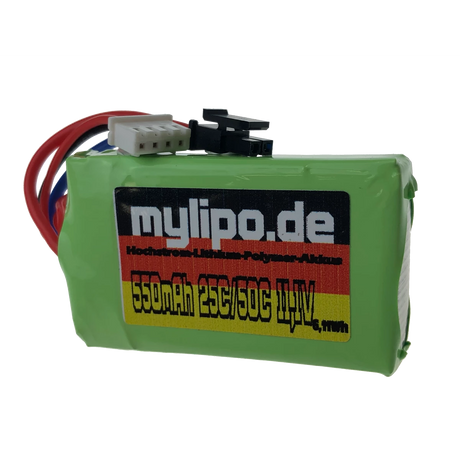 Mylipo Lipo Akku 550mAh 11,1V 25C/50C HIROBO SRB Quark SG