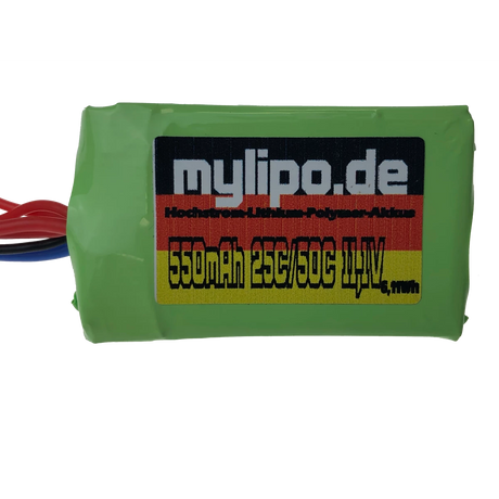 Mylipo Lipo Akku 550mAh 11,1V 25C/50C HIROBO SRB Quark SG