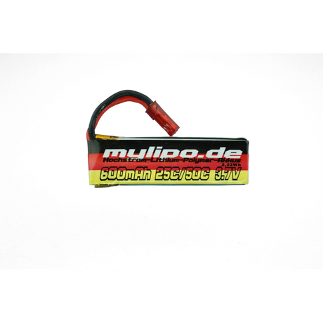 Mylipo Lipo Akku 600mAh 3,7V 25C/50C JST(rot) Stecker für BLADE SR120/mQX/QX180