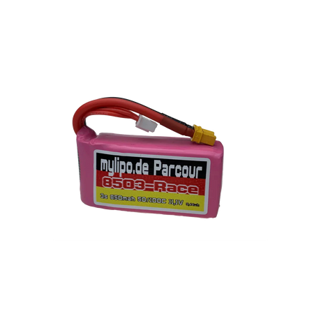 Mylipo Lipo Akku 850mAh 11,1V 3S 50C FPV Parcour XT30