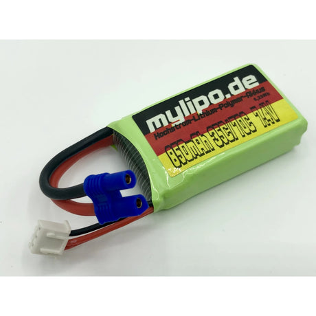 Mylipo Lipo Akku 850mAh 7,4V 35C/70C EC2 Stecker (z,B, Rodeo 150)