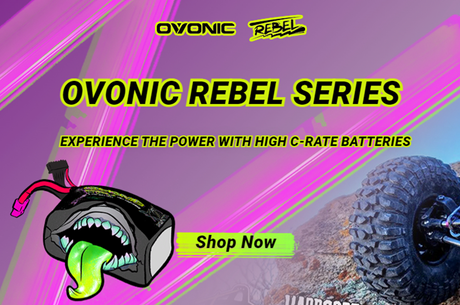 Ovonic Rebel 2.0 - eine neue Ära an RC Akkus