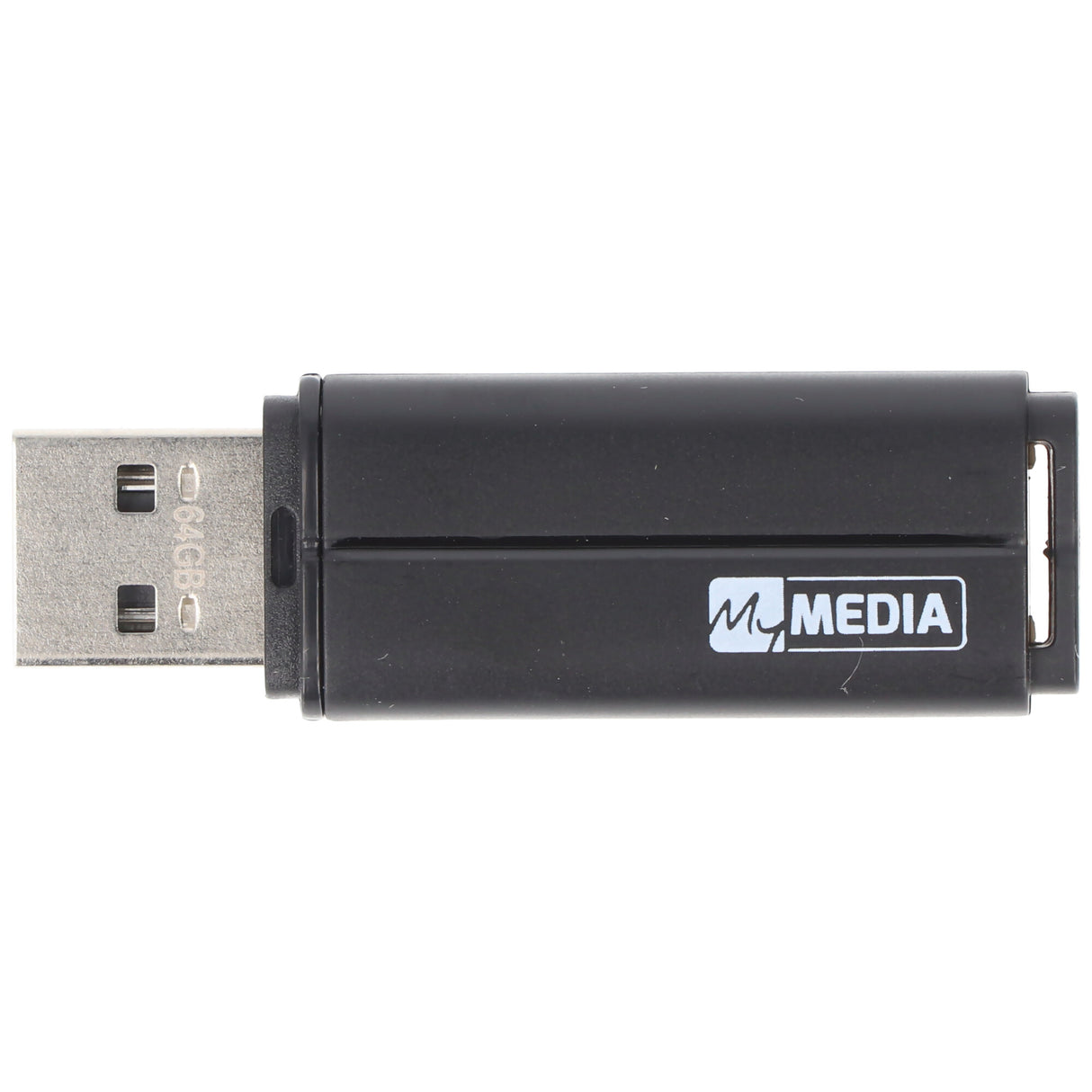 Mymedia USB 2.0 Stick 64GB, schwarz Retail-Blister