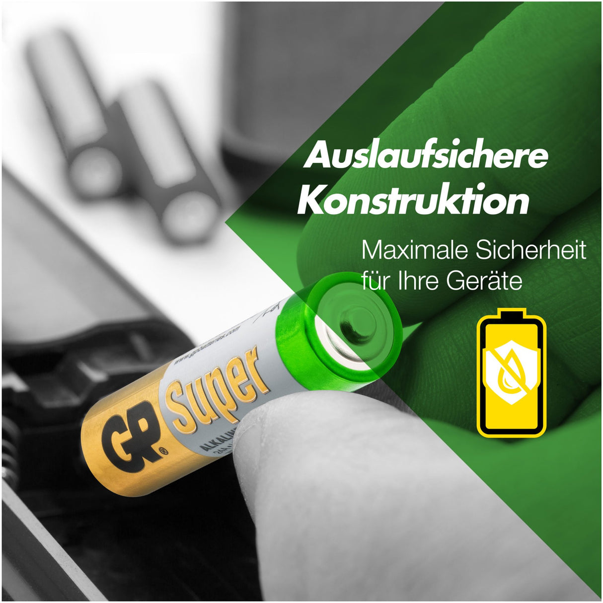 GP Batteries AAA Micro Batterie GP Alkaline Super 1,5V 20 Stück