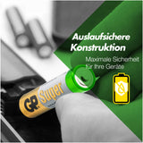 GP Batteries AAA Micro Batterie GP Alkaline Super 1,5V 20 Stück