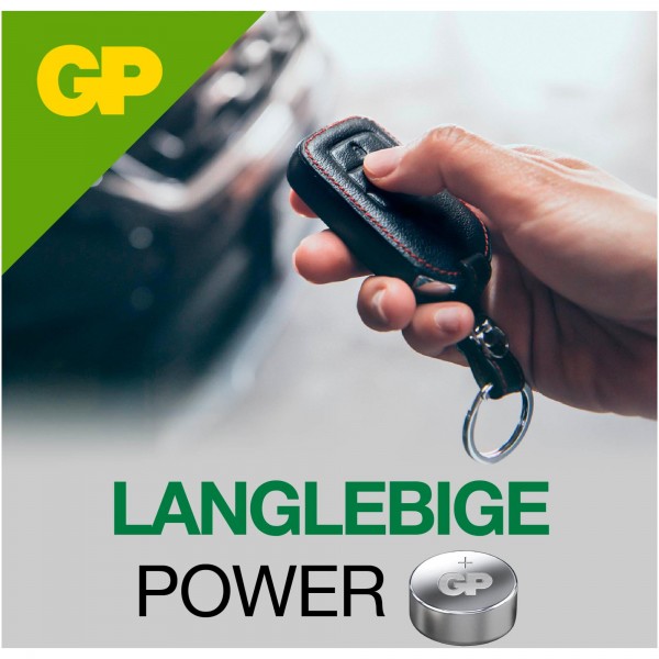 GP Batteries A76 (LR44) GP Alkaline Knopfzelle 1,5V 10 Stück