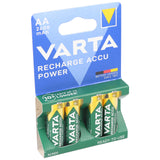 VARTA Akkus AA 1,2V 2600mAh Mignon AA LR6 4er Blister