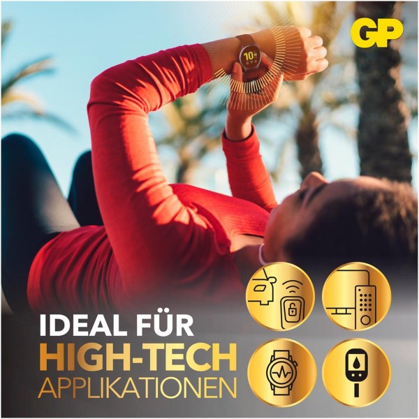 GP Batteries CR2025 GP Lithium Knopfzelle 3V 10 Stück