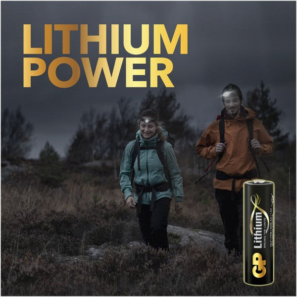 GP Batteries AA Batterie GP Lithium 1,5V 4 Stück