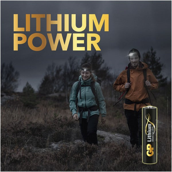 GP Batteries AAA Batterie GP Lithium 1,5V (4 Stück)