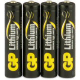 GP Batteries AAA Batterie GP Lithium 1,5V (4 Stück)