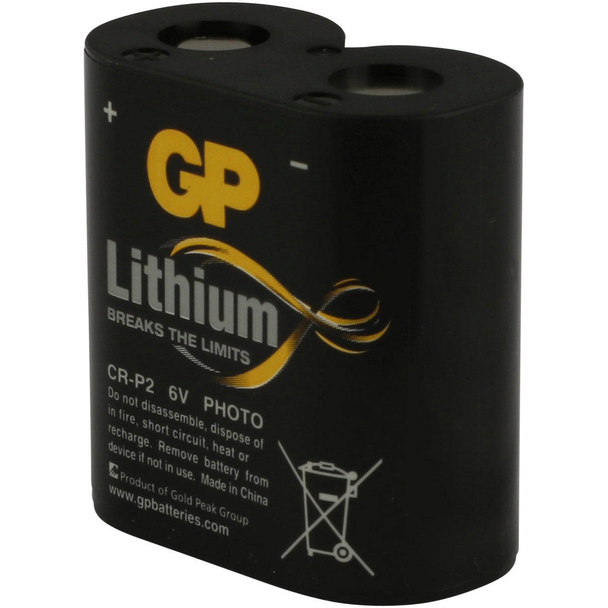CRP2 Batterie GP Lithium 6V