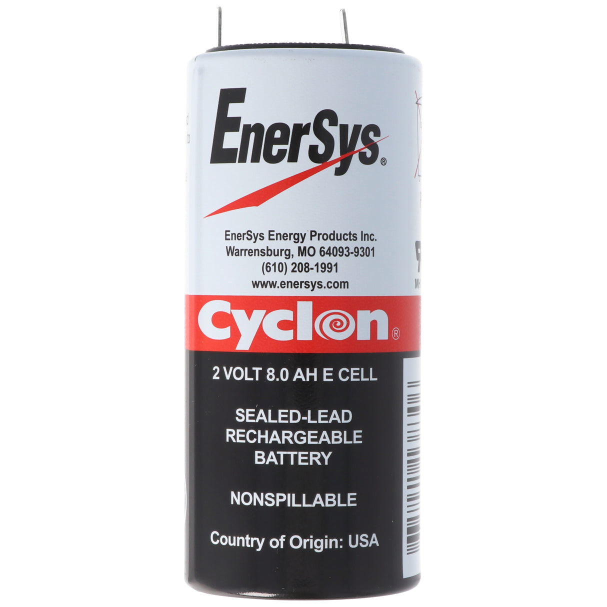 Hawker Cyclon Enersys Cyclon 0850-0004 Akku 8000mAh 2 Volt
