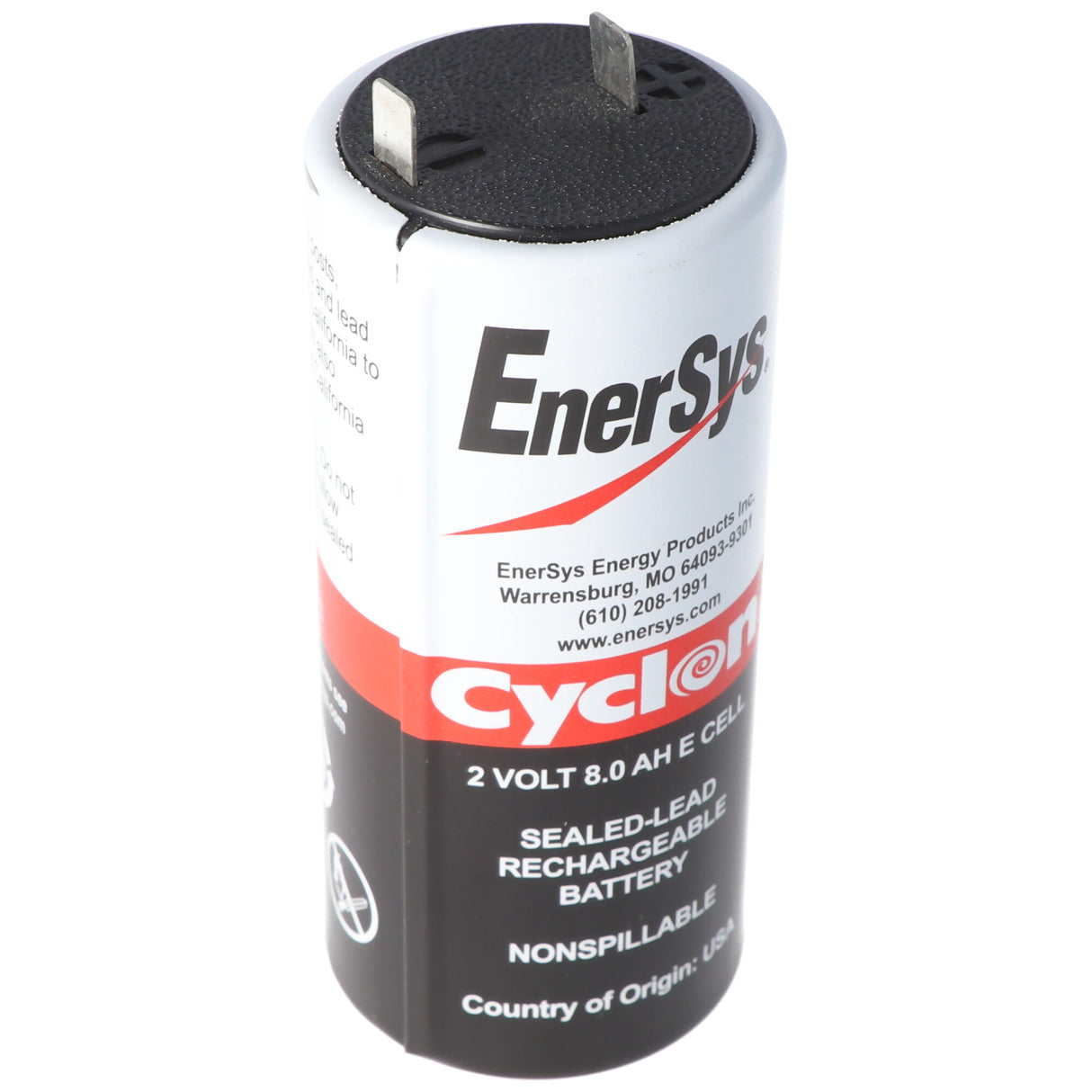 Hawker Cyclon Enersys Cyclon 0850-0004 Akku 8000mAh 2 Volt