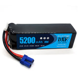 DXF 6S 5200mAh 22,2V 80C Soft Case EC5 Lipo Akku