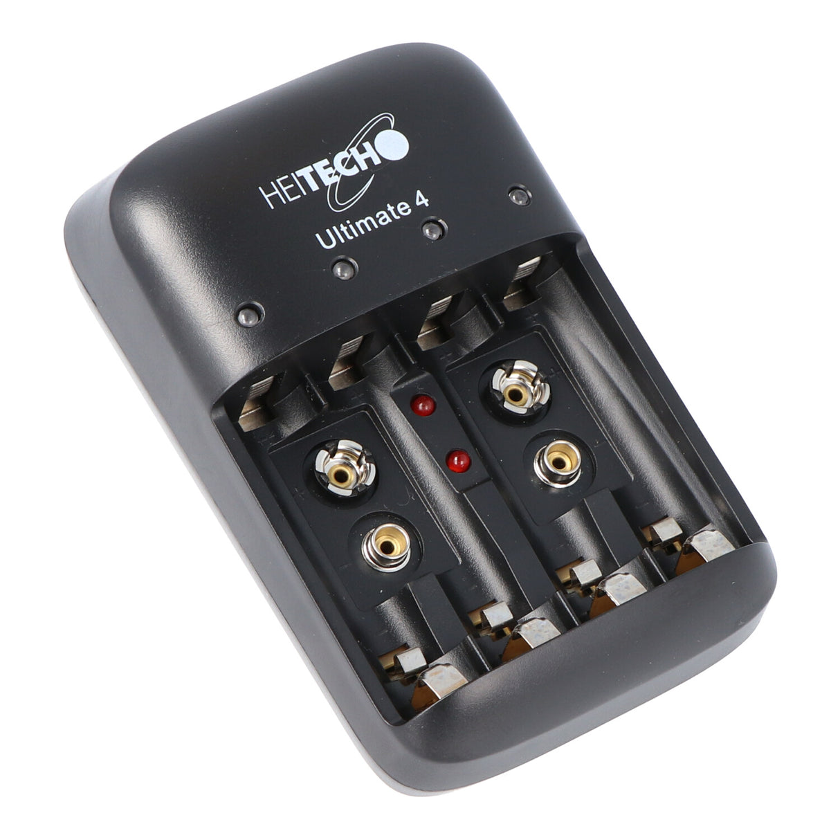 Heitech Stecker-schnell-Ladegerät Ultimate 4 mit Einzelschacht-Überwachung, Erhaltungsladung und Akku-Defekt-Erkennung