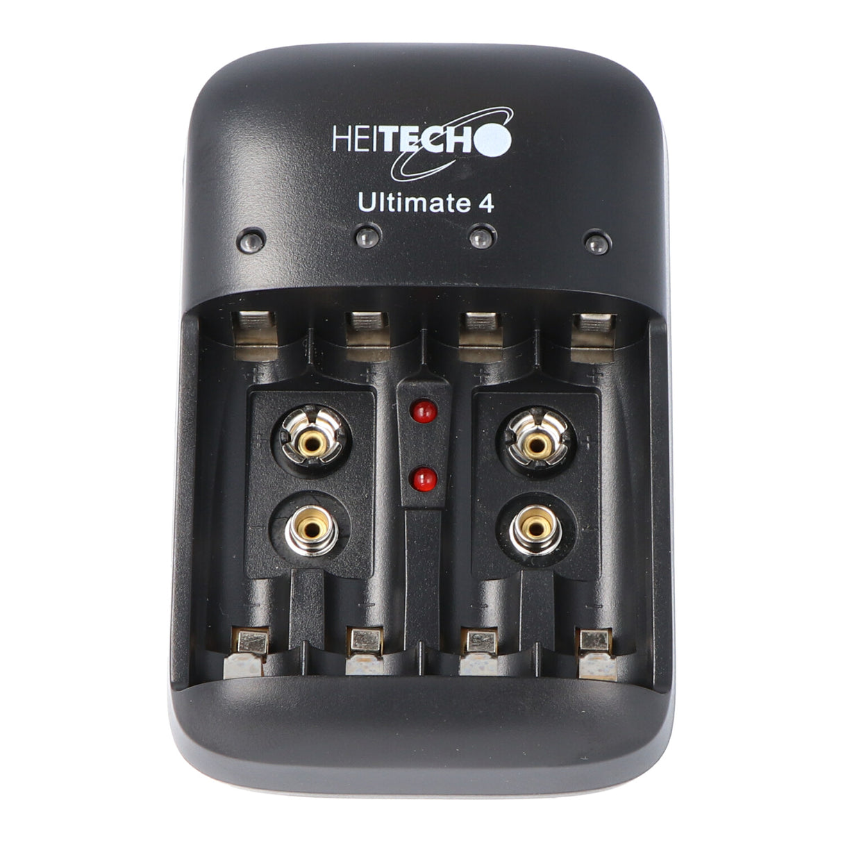 Heitech Stecker-schnell-Ladegerät Ultimate 4 mit Einzelschacht-Überwachung, Erhaltungsladung und Akku-Defekt-Erkennung
