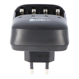 Heitech Stecker-schnell-Ladegerät Ultimate 4 mit Einzelschacht-Überwachung, Erhaltungsladung und Akku-Defekt-Erkennung