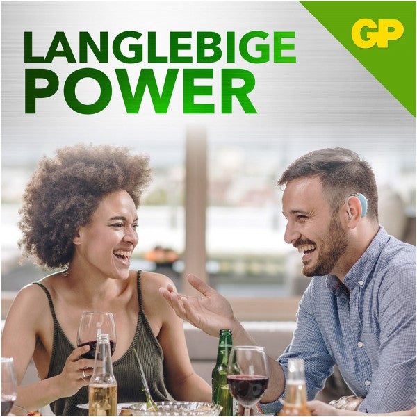 GP Batteries ZA10 GP Zink-Luft Hörgerätebatterie 1,4V 6 Stück