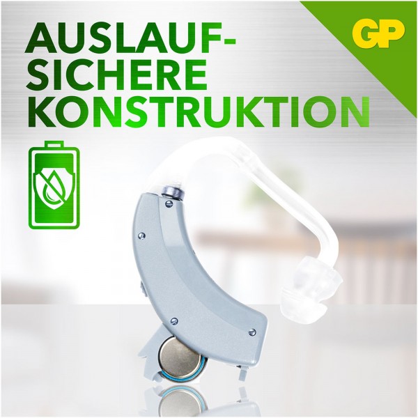 GP Batteries ZA13 GP Zink-Luft Hörgerätebatterie 1,4V 6 Stück