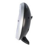 Maxitime Analog-Funkwecker Silber mit weißem Ziffernblatt mit Licht und Snooze-Funktion