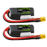 OVONIC FPV 2S 850mAh Lipo Akku 2S1P 120C 7,4V LiPo Akku mit XT30 (2 Stück)