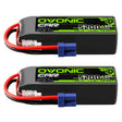Ovoniv Car 4S 5200mAh Lipo Akku 130C 14,8V RC Lipo Akku mit EC5 Stecke