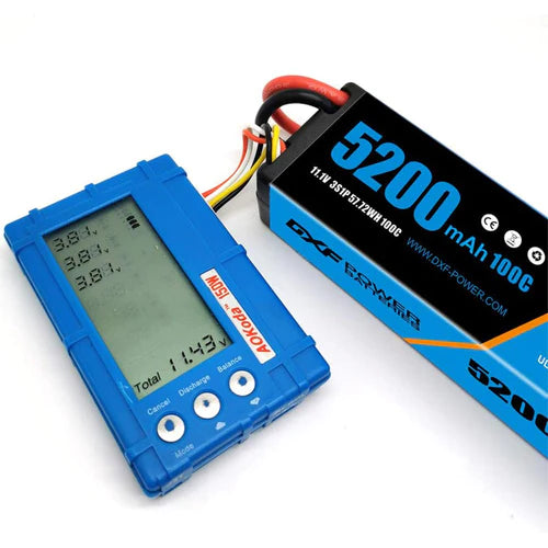 DXF 3S 5200mAh 11,1V 100C Blue Series Lipo Hardcase (2 Stück)