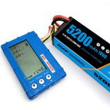 DXF 3S 5200mAh 11,1V 100C Blue Series Lipo Hardcase (2 Stück)