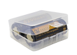 Soshine Akku-Aufbewahrungsbox für 2x 26650 transparent