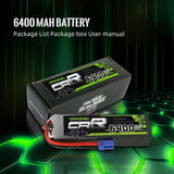 Ovonic 3S 6400mAh 60C 11,1 V LiPo-Akku EC5-Stecker (2 St.)