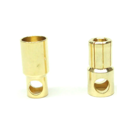 Mylipo 1 Paar 6mm Goldkontaktstecker