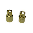 1 Paar 8mm Goldkontaktstecker