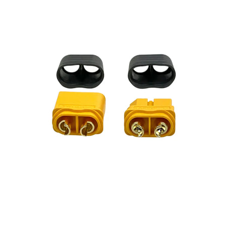 Mylipo 1 Paar Amass XT60 Goldkontaktstecker mit Kappe