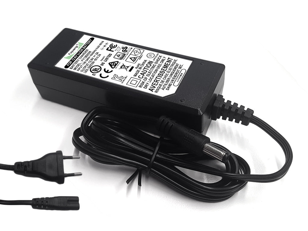 Fuyuang 10,8V-11,1V (12,6V) Li-Ion-Ladegerät 3S + DC-Plug (5,5mm-2,1mm)