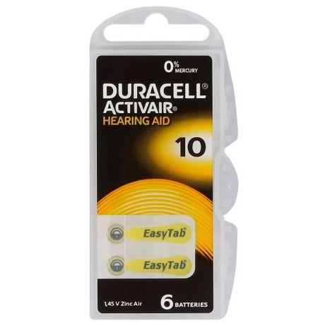 Batterien für Hörgeräte