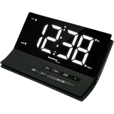 Technoline WT 482 - Funkwecker, Radio-Wecker mit Sleeptimer-Funktion, Display stufenlos dimmbar