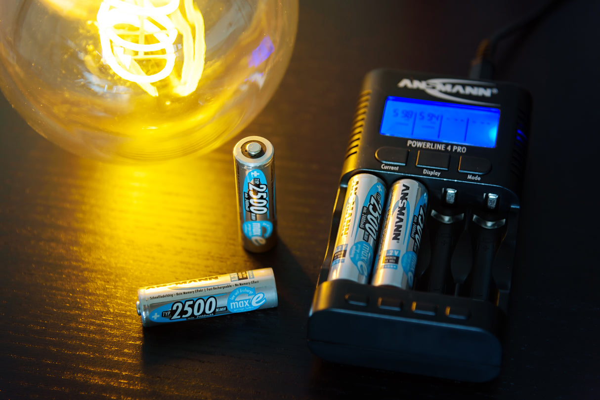 Ansmann maxE plus NiMH-Akku Mignon AA 2500mAh 2er Blister