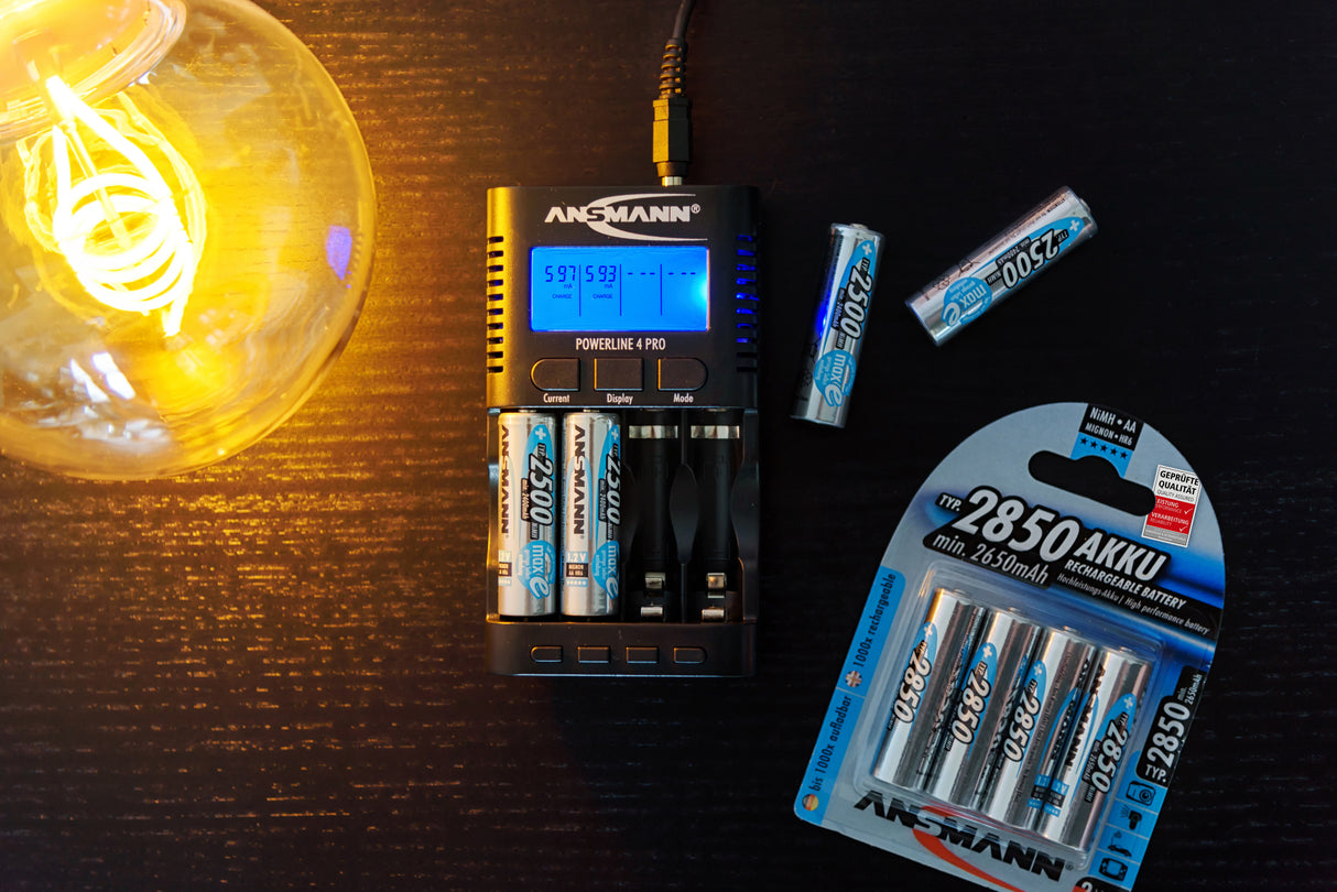 Ansmann maxE plus NiMH-Akku Mignon AA 2500mAh 2er Blister