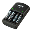 Ansmann Schnell-Ladegerät für NiZn 1,6 Volt Akku 900mWh und 2500mWh