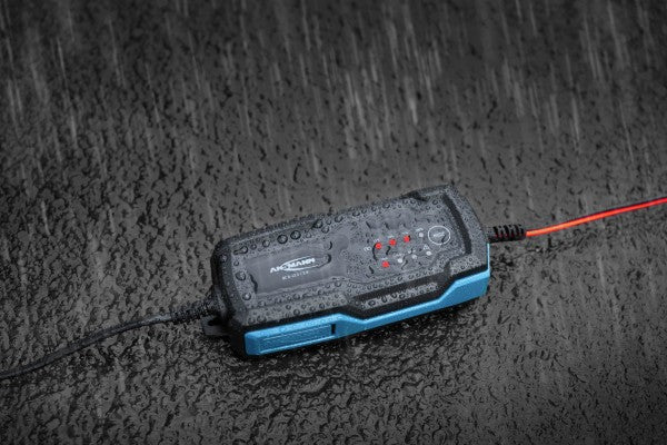 Ansmann BC 6-12V/2A 8-Stufen Kfz-Ladegerät für 6V und 12V Blei-Säure-, Blei-Gel- und Blei-Vlies-Batterien, sowie 12V LiFePO4 Batterien