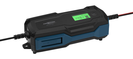 Ansmann BC 6-12V/6A 10-Stufen Kfz-Ladegerät für 6V und 12V Blei-Säure-, Blei-Gel- und Blei-Vlies-Batterien, sowie 12V LiFePO4 Batterien