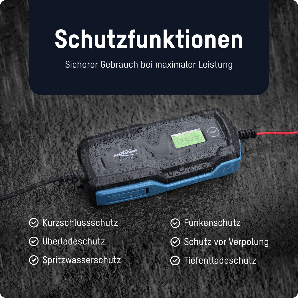 ANSMANN BC 6-12V / 6 A Kfz-Ladegerät