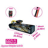 CNHL Racing Series 3S 10000mAh 11,1V 3S 100C Lipo Akku mit QS8-Stecker