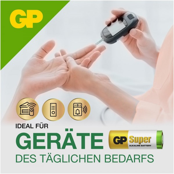 5 Stück A23 GP Alkaline MN21 Rundzellenbatterie Hochspannung 12V
