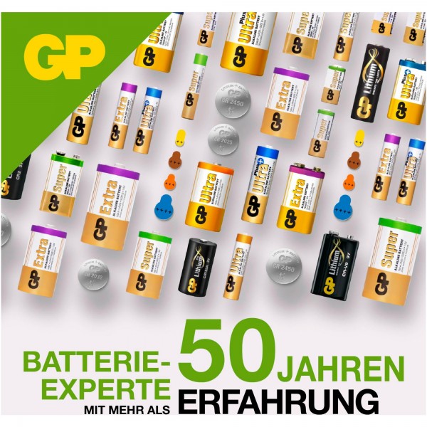5 Stück A23 GP Alkaline MN21 Rundzellenbatterie Hochspannung 12V