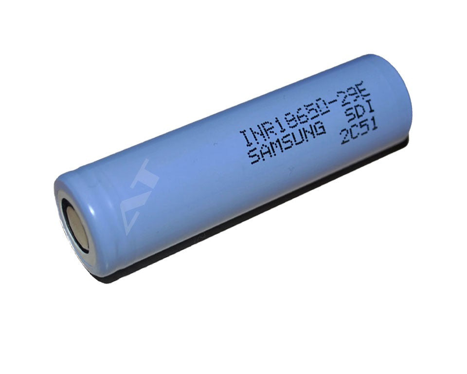 Samsung INR18650 29E - 2900mAh 3,7V Lithium-Akku + Lötfahne Z