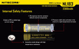NiteCore Li-Ion-Akku 18650 - 2300mAh, 3,7V - NL1823
