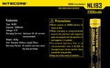 NiteCore Li-Ion-Akku 18650 - 2300mAh, 3,7V - NL1823