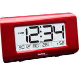 Technoline WT 197 - Funkwecker mit digitaler 12/24 h Zeitanzeige und beleuchtetem Display, Weckalarm mit Schlummerfunktion